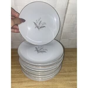 Set Of 12 1961 Kaysons Fine China Golden Rhapsody Bread & Butter Plate Japan